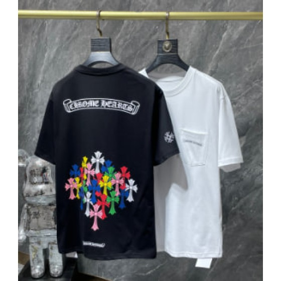 Chrome Hearts Multicolor Cross Cluster Tee